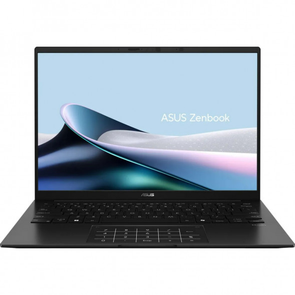 Ноутбук ASUS Zenbook 14 UM3406GA-QD132 (14&amp;quot;, OLED, AMD Ryzen AI 5 430 2ГГц, 4 ядра, 16ГБ LPDDR5x, 512ГБ SSD, AMD Radeon 840M, без ОС), черный в Воронеже