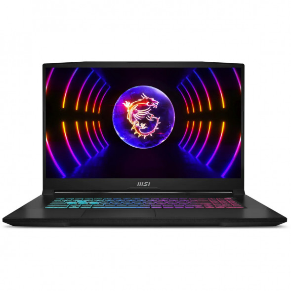 Ноутбук MSI Katana 17 B13VEK-1624XRUY (17.3&amp;quot;, IPS, Intel Core i5 13420H 2.1ГГц, 8 ядер, 16ГБ DDR5, 512ГБ SSD, NVIDIA GeForce RTX 4050 - 6 ГБ, без ОС), черный в Воронеже