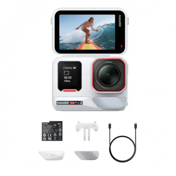 Экшн-камера Insta360 Ace Pro 2, Arctic White в Воронеже