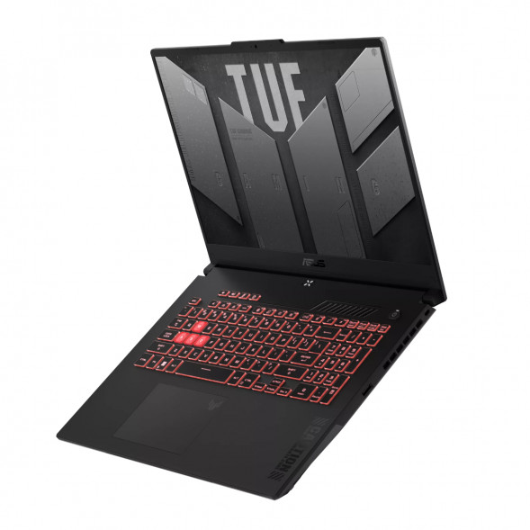 Ноутбук ASUS TUF Gaming A17 FA707NUG-HX156 (17.3&amp;quot;, IPS, 6 ядер, AMD Ryzen 7 7445HS 3.2 ГГц, 16 ГБ DDR5, SSD 512 ГБ, NVIDIA GeForce RTX 4050 - 6 ГБ, без ОС), черный в Воронеже
