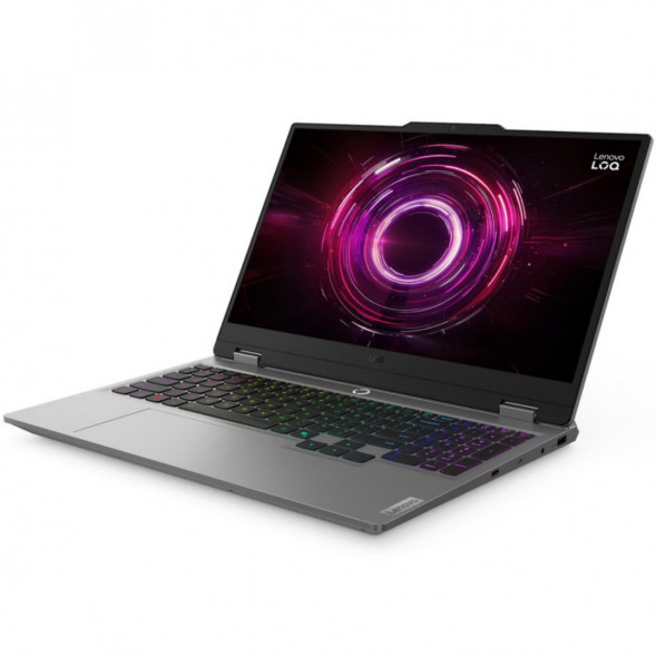 Ноутбук Lenovo LOQ 15AHP10 (83JG003DPB) (15.6&amp;quot;,  IPS, AMD Ryzen 5 220, 6 ядер, 16 ГБ DDR5, SSD 512 ГБ, NVIDIA GeForce RTX 5050 - 8 ГБ, без ОС), серый в Воронеже