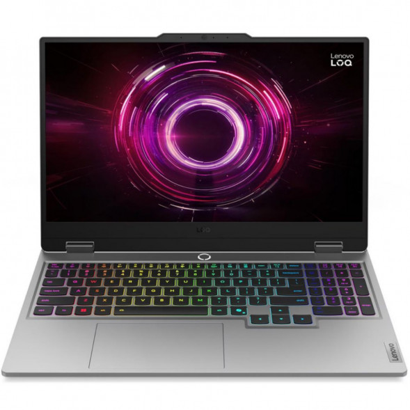 Ноутбук Lenovo LOQ 15AHP10 (83JG003DPB) (15.6&amp;quot;,  IPS, AMD Ryzen 5 220, 6 ядер, 16 ГБ DDR5, SSD 512 ГБ, NVIDIA GeForce RTX 5050 - 8 ГБ, без ОС), серый в Воронеже