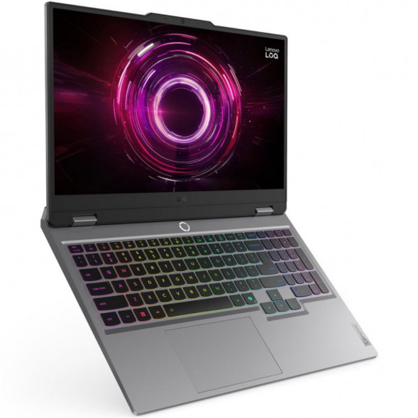 Ноутбук Lenovo LOQ 15AHP10 (83JG003DPB) (15.6&amp;quot;,  IPS, AMD Ryzen 5 220, 6 ядер, 16 ГБ DDR5, SSD 512 ГБ, NVIDIA GeForce RTX 5050 - 8 ГБ, без ОС), серый в Воронеже