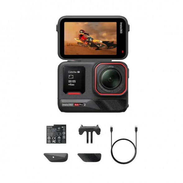 Экшн-камера Insta360 Ace Pro 2, Midnight Black в Воронеже