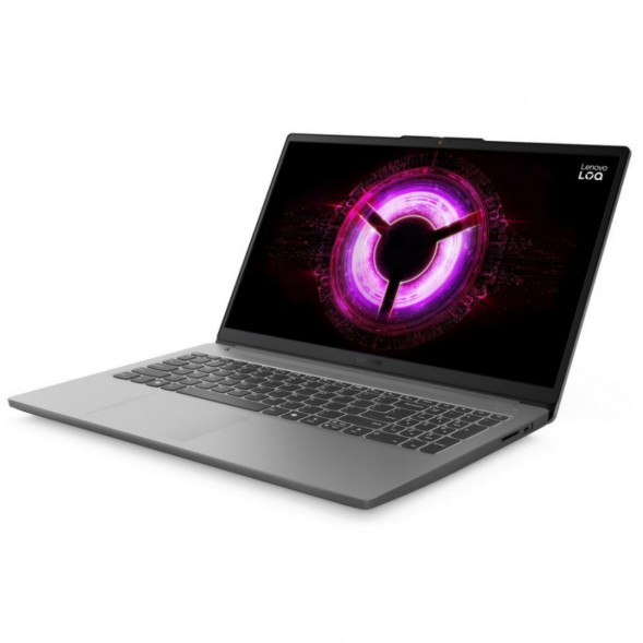 Ноутбук Lenovo LOQ 15ARP10E (83S0007FUS) (15.6&amp;quot;, IPS, AMD Ryzen 7 170 3.2 ГГц, 8 ядер, 16 ГБ DDR5, SSD 512 ГБ, NVIDIA  GeForce RTX 4050 - 6 ГБ, Windows 11 Home), серый в Воронеже