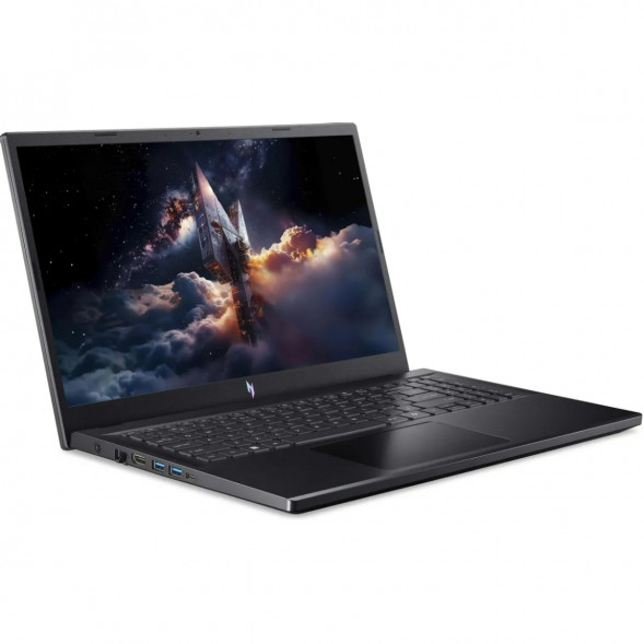 Ноутбук Acer Nitro V 15 ANV15-52-57BB (15.6&amp;quot;, IPS, Intel Core i5 13420H 2.1ГГц, 8 ядер, 16ГБ DDR4, 512ГБ SSD, NVIDIA GeForce RTX 5050 - 8 ГБ, Windows 11 Home), черный в Воронеже