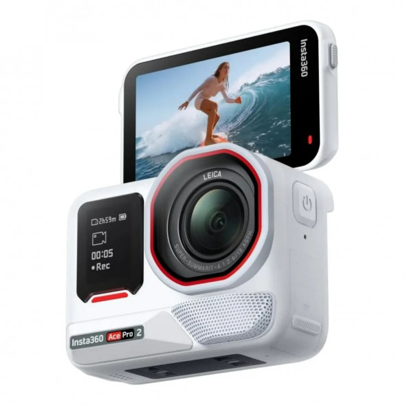 Экшн-камера Insta360 Ace Pro 2 Single Battery Xplorer Bundle, Arctic White в Воронеже