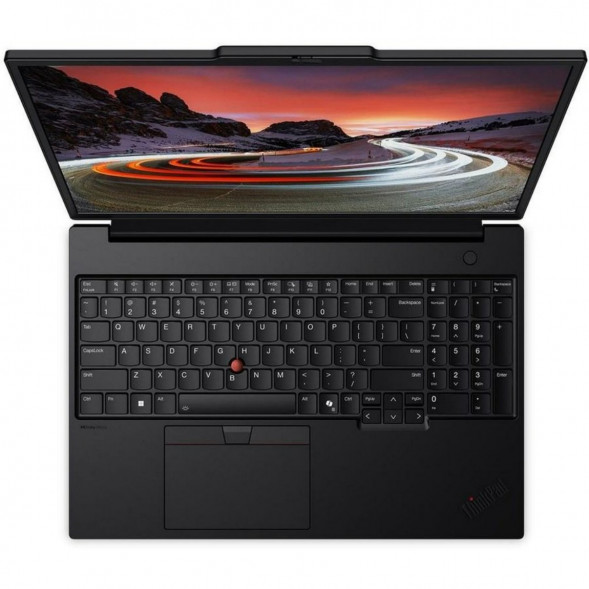 Ноутбук Lenovo ThinkPad P16s G4 21QWA00TCD (16&amp;quot;, OLED, Intel Core Ultra 7 255H 2 ГГц, 16 ядер, 32ГБ DDR5, 512ТБ SSD, Intel Arc 140T, Windows 11 Pro), черный в Воронеже
