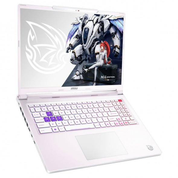 Ноутбук MSI Crosshair A16 HX MLG Edition E8WGXK-089XRUY (16&amp;quot;, IPS, AMD Ryzen 9 8940HX 2.4ГГц, 16 ядер, 16ГБ DDR5, 1ТБ SSD, NVIDIA GeForce RTX 5070 - 12 ГБ, без ОС), белый в Воронеже