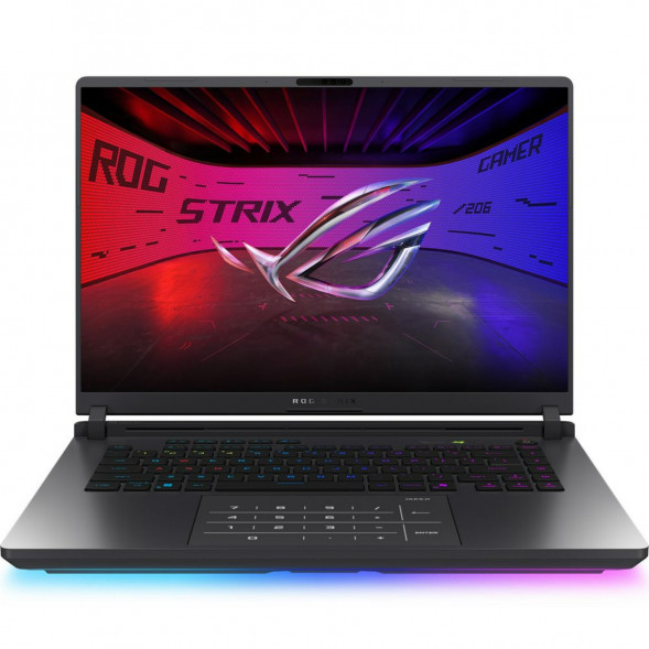 Ноутбук игровой ASUS ROG Strix G16 G615JMR-TS415 (16&amp;quot;, IPS, Intel Core i7-14650HX 2.2ГГц, 16-ядерный, 16ГБ DDR5, 512 ГБ SSD, NVIDIA GeForce RTX 5060 - 8 ГБ, без ОС), серый в Воронеже