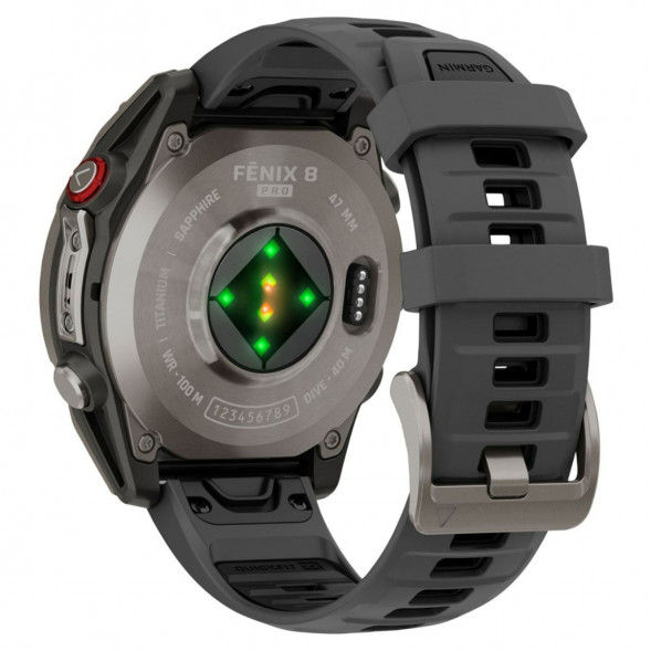 Умные часы Garmin Fenix 8 PRO, 47 мм, AMOLED, Sapphire, Titanium with Graphite/Black Silicone Band 010-03198-10 в Воронеже