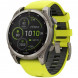Умные часы Garmin Fenix 8, 51 мм, Solar, Sapphire Titanium with AMP Yellow/Graphite Silicone Band 010-02907-20 в Воронеже
