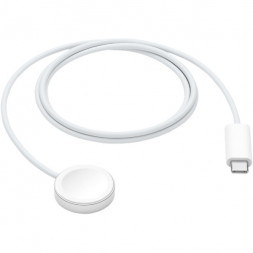 Кабель Apple USB-C с магнитным креплением для зарядки Apple Watch, 1 м, белый (MLWJ3)