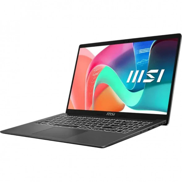 Ноутбук MSI Modern 15 F1MXG-1278XRU (15.6&amp;quot;, IPS, Intel Core 7 150U 1.8ГГц, 10 ядер, 16ГБ DDR5, 512ГБ SSD, Intel Iris Xe Graphics, без ОС), серый в Воронеже