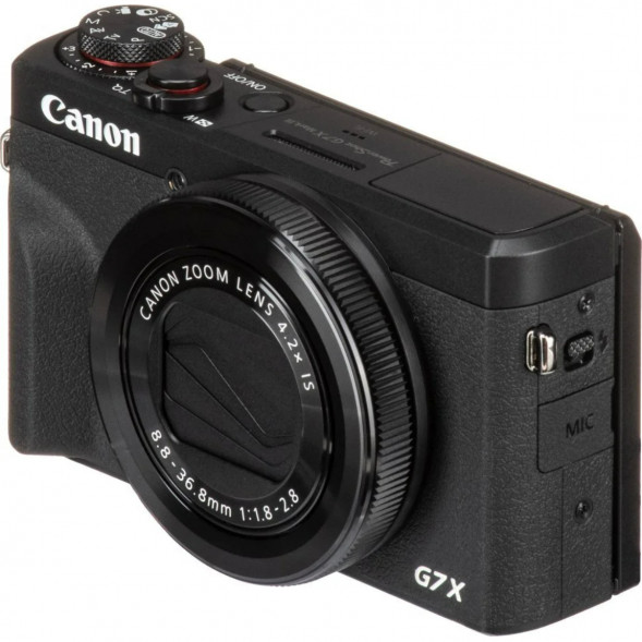 Фотоаппарат Canon PowerShot G7X Mark III, чёрный в Воронеже