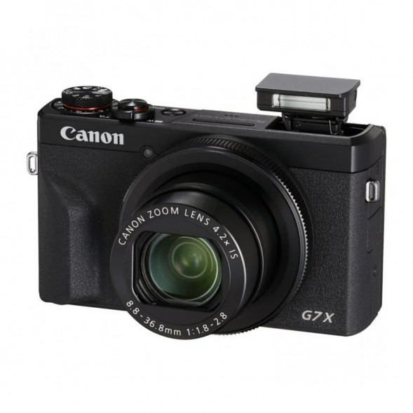 Фотоаппарат Canon PowerShot G7X Mark III, чёрный в Воронеже