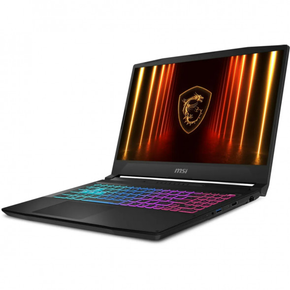 Ноутбук MSI Katana 15 HX B14WFK-1073XRU (15.6&amp;quot;, IPS, Intel Core i7-14650HX 2.2ГГц, 16 ядер, 16ГБ DDR5, 512ГБ SSD, NVIDIA GeForce RTX 5060 - 8 ГБ, без ОС), черный в Воронеже