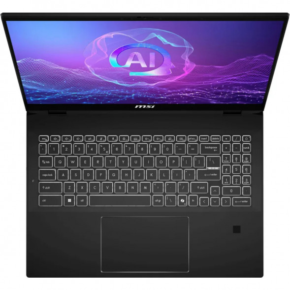 Ноутбук трансформер MSI Summit 16 AI Evo A2HMTG-057RU (16&amp;quot;, IPS, Intel Core Ultra 7 255H 2ГГц, 16 ядер, 16ГБ LPDDR5, 1ТБ SSD, Intel Arc 140T, Windows 11 Home), черный в Воронеже