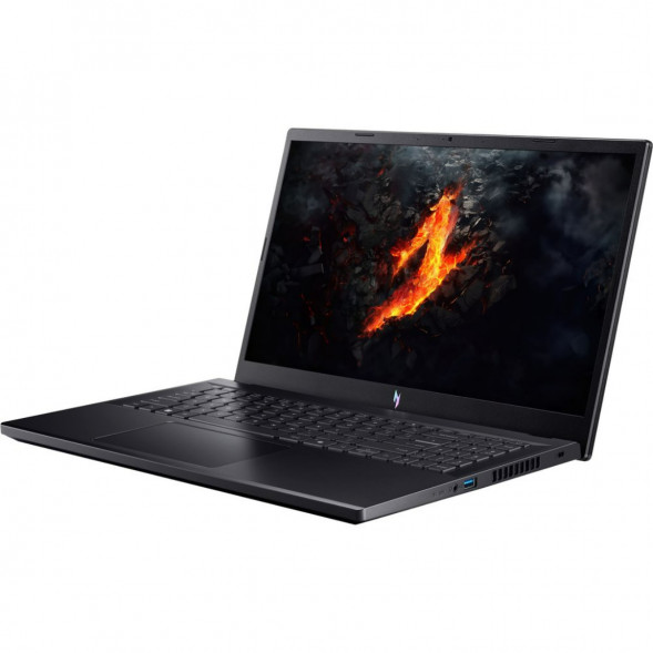 Ноутбук Acer Nitro V 15 ANV15-52-92DD (15.6&amp;quot;, IPS, Intel Core i9 13900H 2.6ГГц, 14 ядер, 16ГБ DDR5, 512ГБ SSD, NVIDIA GeForce RTX 5060 - 8 ГБ, без ОС), черный в Воронеже